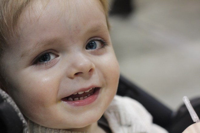 Why yes, I WAS eating crackers. How could you tell?