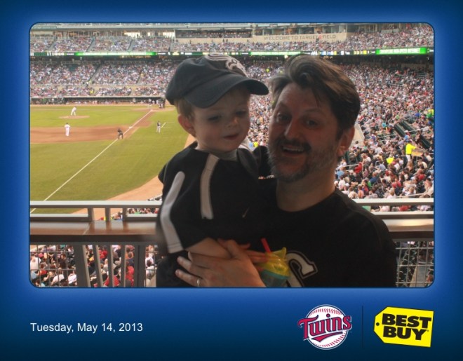 Sneaking off for a picture