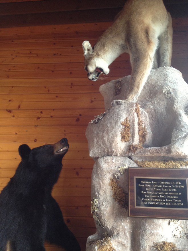 Not on the menu, I hope... 