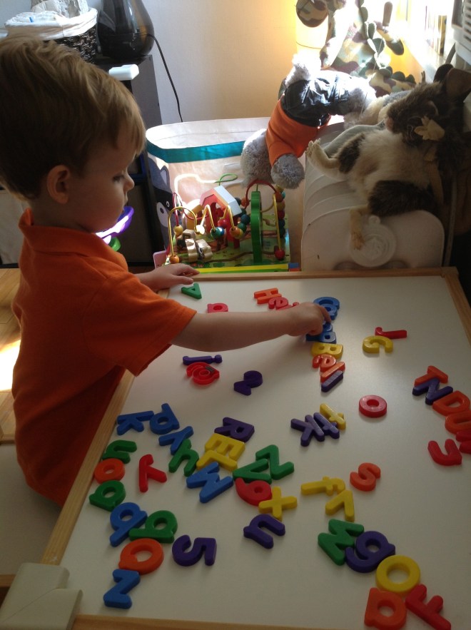 I'm working on my novel... 