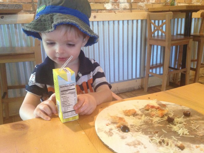 Lemonade and Pizza? Perfect.