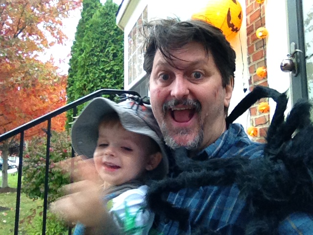 Uh, don't look now Dad, but... 