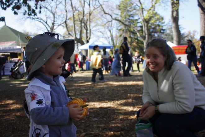 Yes, I know it's a gourd, mother.