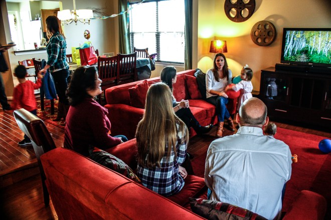 HEY LOOK! A real party! 