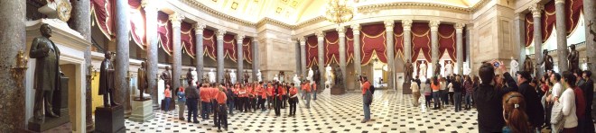 Inside the Statuary Hall