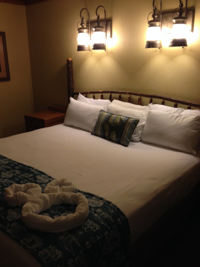 Nice bed. Where are you sleeping, Mommy and Daddy?