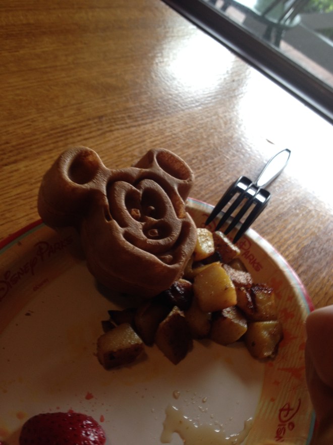 Mickey Waffles, FTW!