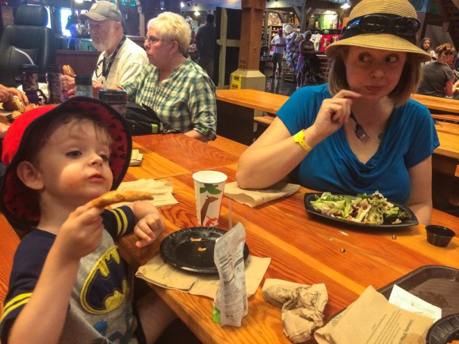 No, mom. It's FINE for me to have a beer here. It's Germany!