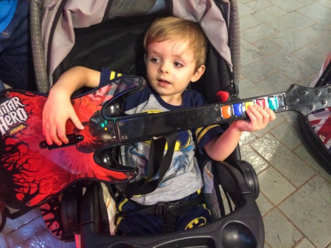 And now, "Thunderstruck" by AD/DC