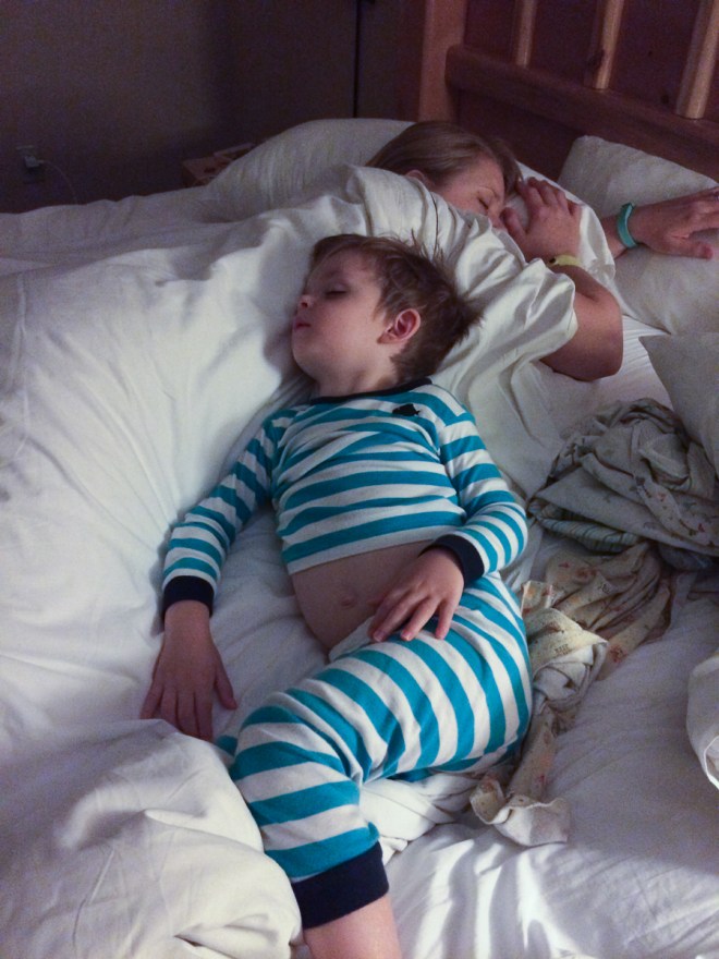 Yet again, bed domination.