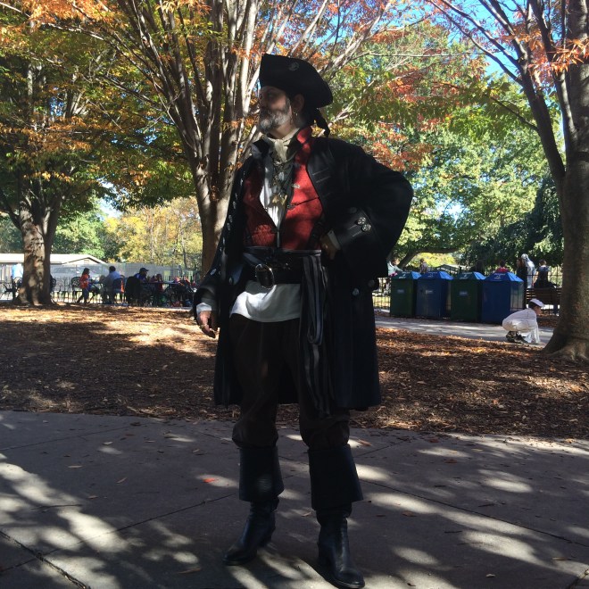 That's no pirate! That's my dad!