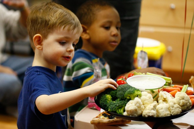 Why yes, madame, I rather WOULD love some broccoli.
