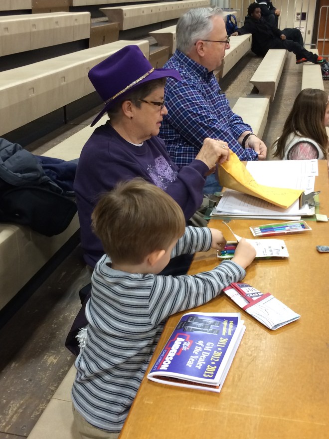 Let me just help you there Grandma.