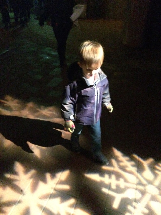 The only snow we'll see this holiday.