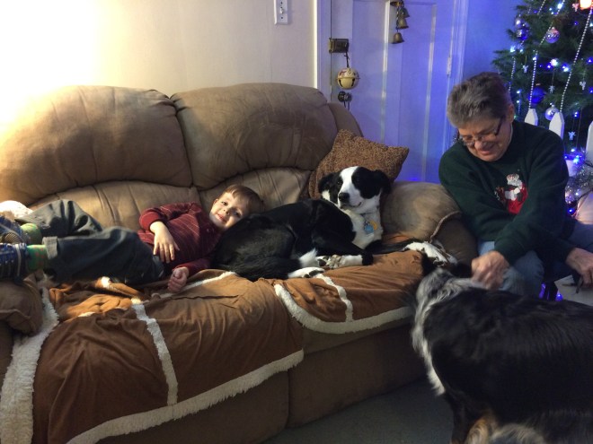 Over the river and through the woods... arrived.