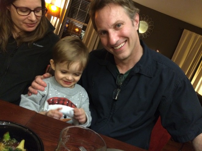 My pals, Beth and Colin.