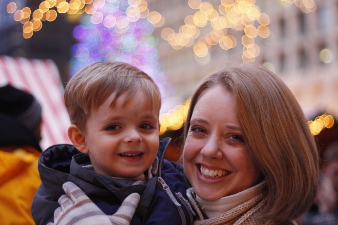 Dang, Mom. We're attractive in this light.