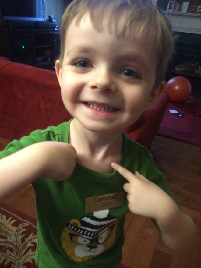 LOOK! I'm an official imaginary business owner.