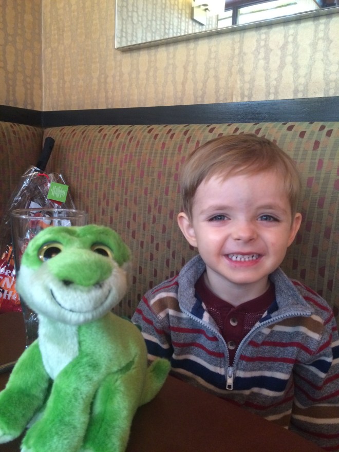 We approve of the food...