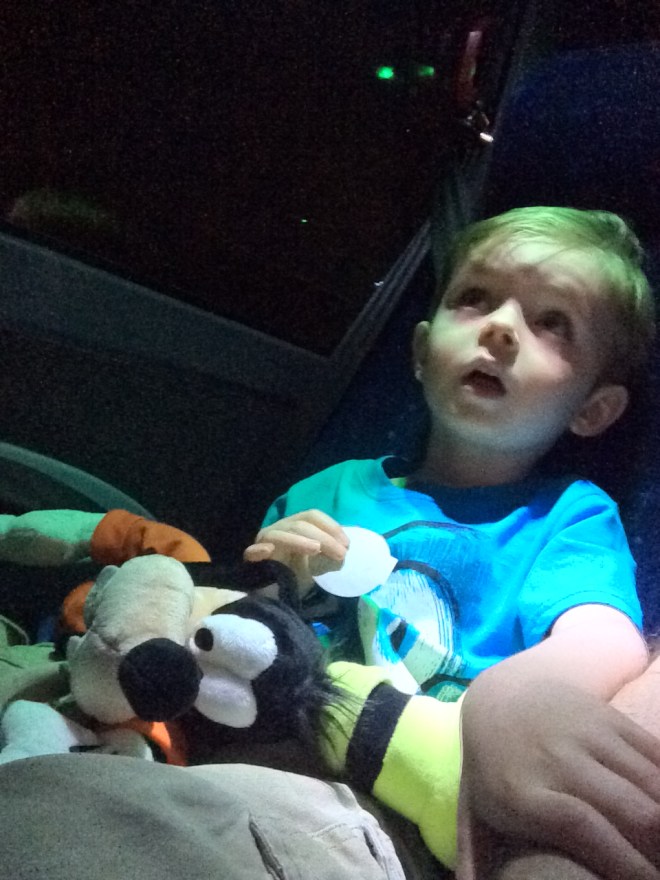 Not NOW Dad... Gus is talking.