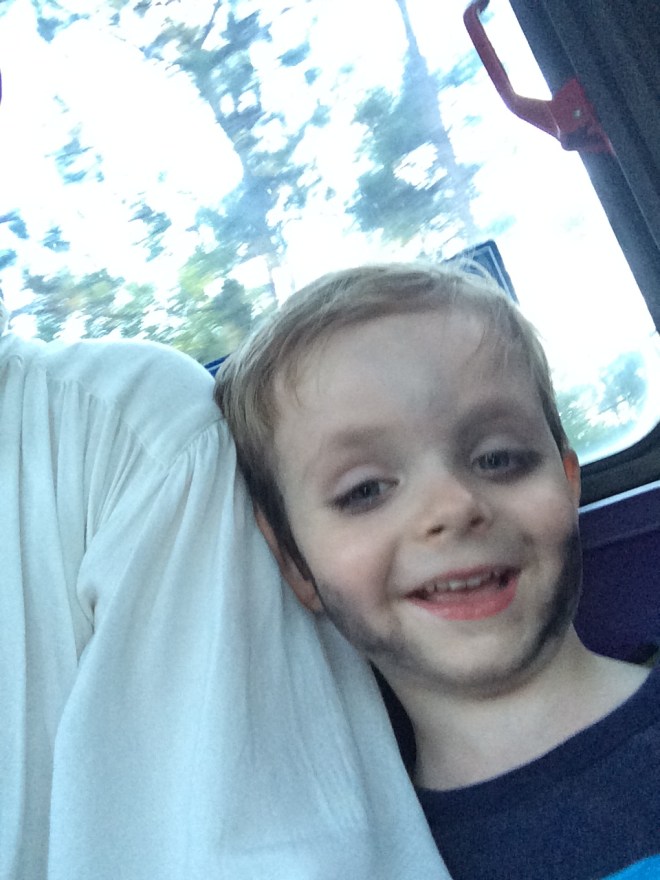 Happy Face, mostly clean.