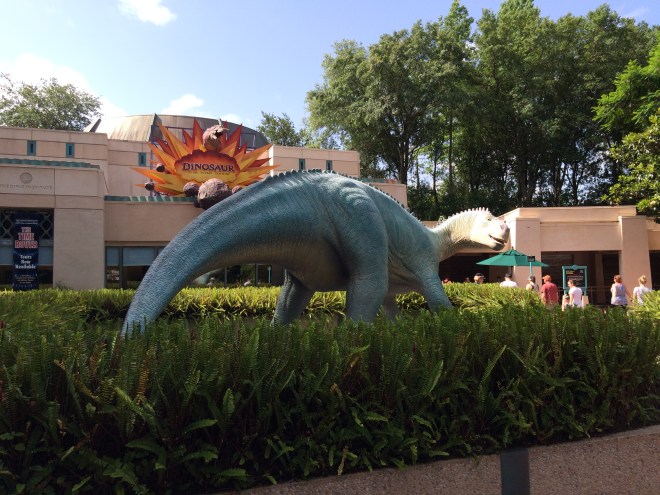 Scary dino ride? DID IT.