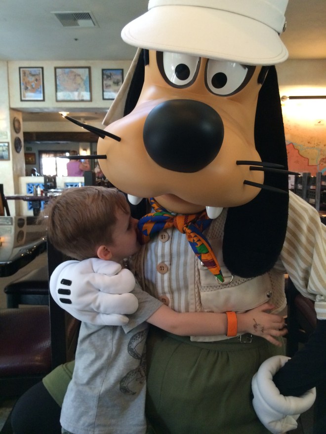 Hey, Goofy! I sleep with you at night.