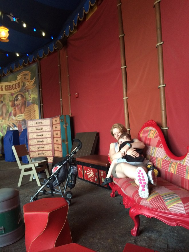 Just a breather, Mommy.