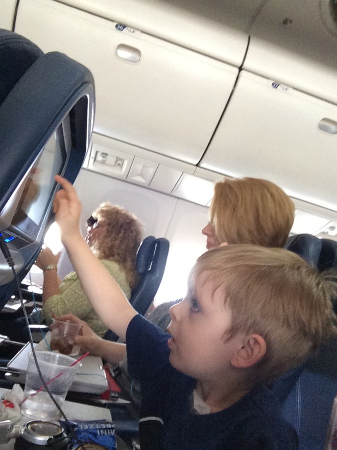 I'll just be handing our itinerary from here, Mom.