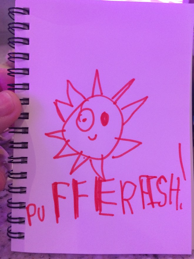 Journal entry : PUFFERFISH