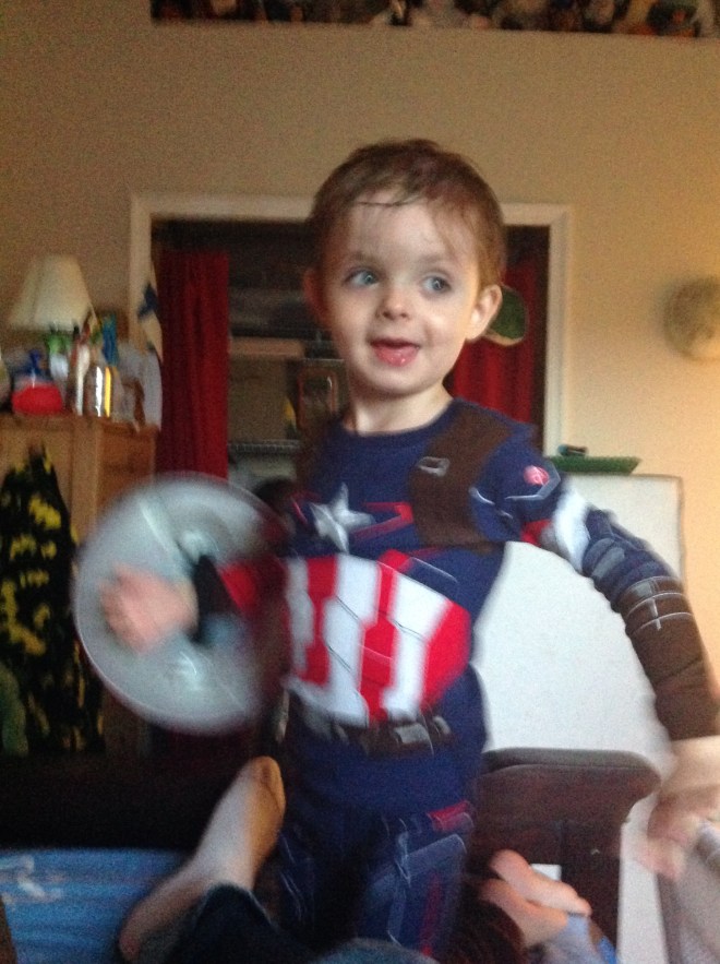 My uniform is so comfortable I can SLEEP in it. 