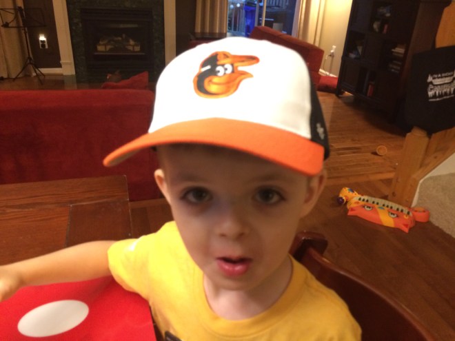 NEXT O's game, I better get to go with you.