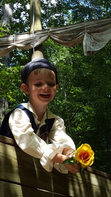 A ROSE madam, if ye can reach it.