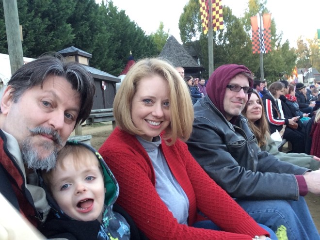 Hangin' wid my posse.