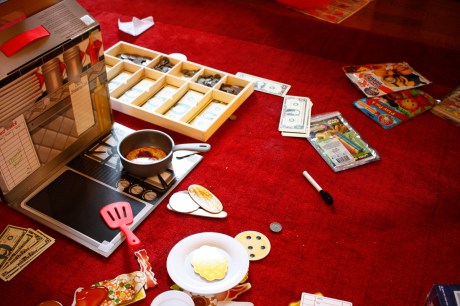 'Scuse our mess. We just opened the diner.