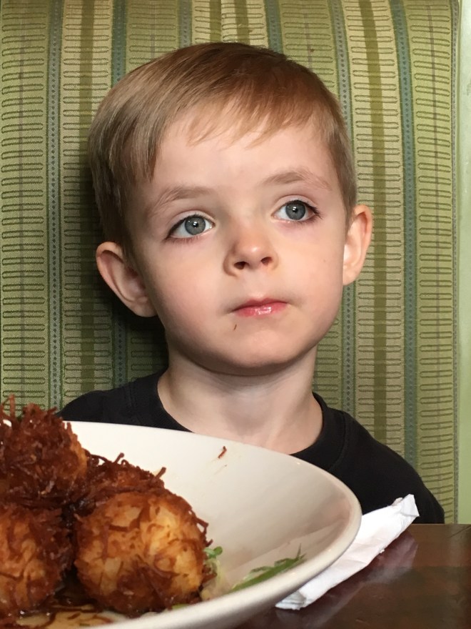 and my winsome face.