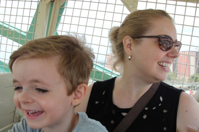 WE LOVE HEIGHTS! (Dad, not so much)