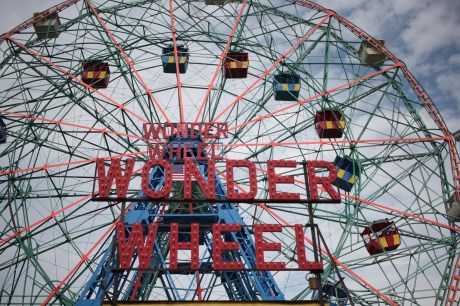 The famous WONDER WHEEL.