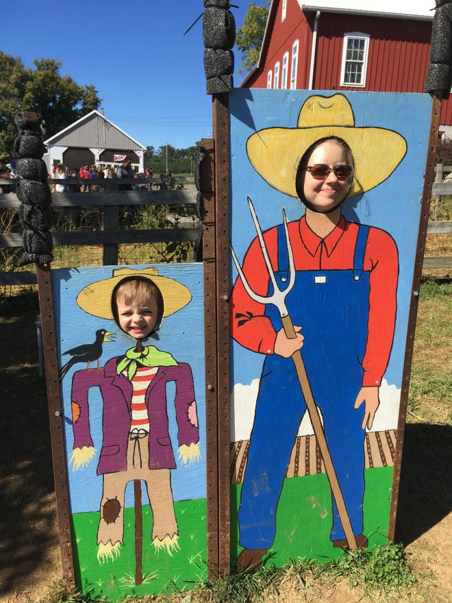 Hey Mom! You're a natural farmer.