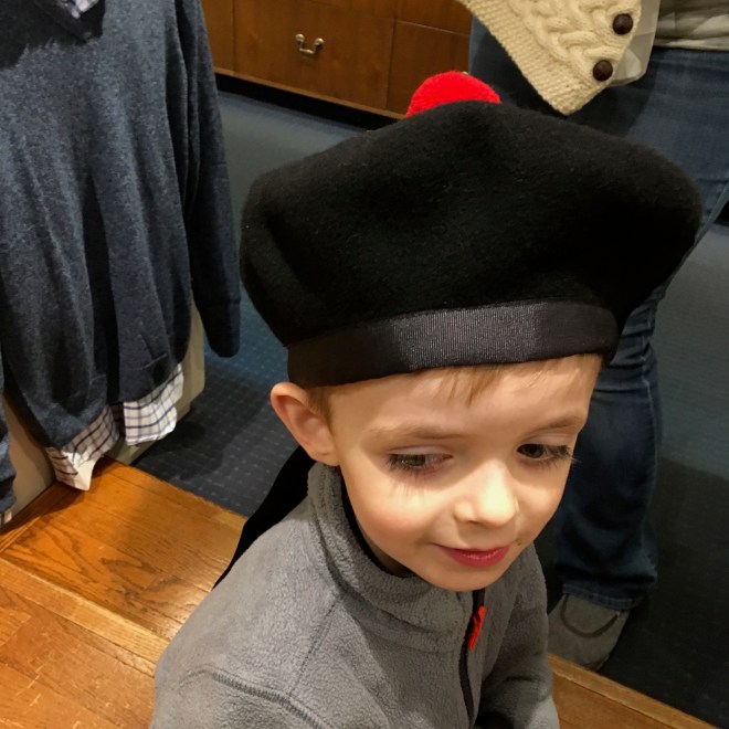 Handsome in a Tam too...